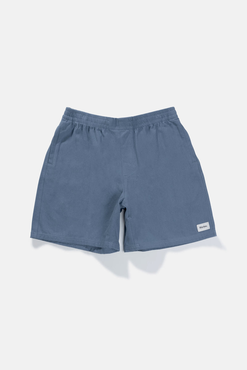 RHYTHM MOD BRUSHED TWILL JAM - SLATE SHORT RHYTHM   