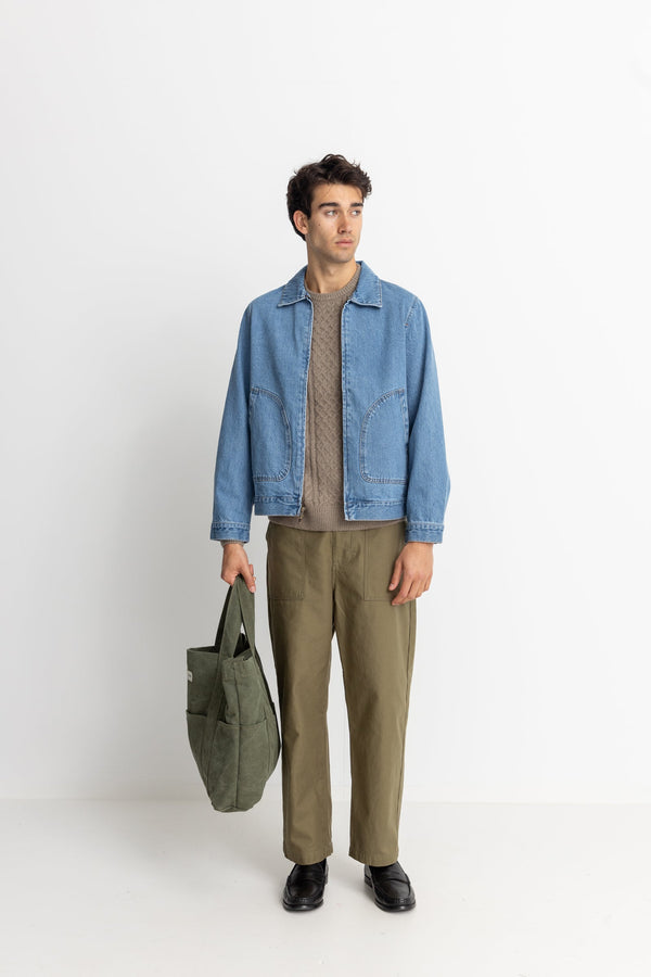 RHYTHM DENIM UTILITY JACKET JACKET RHYTHM   