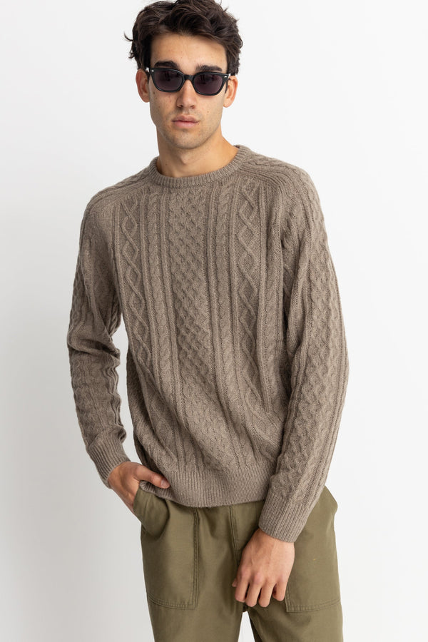 RHYTHM MOHAIR FISHERMANS KNIT SWEATER RHTYHM   