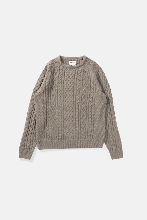 RHYTHM MOHAIR FISHERMANS KNIT SWEATER RHTYHM   