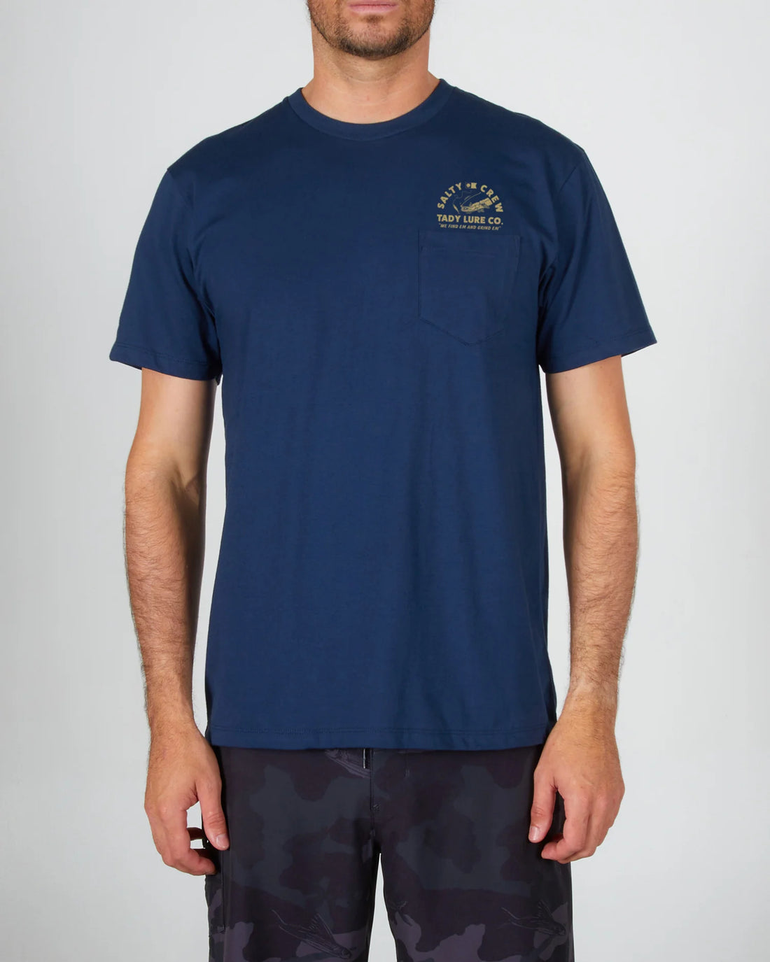 SALTY CREW TADY S/S TEE - NAVY SHIRT SALTY CREW   