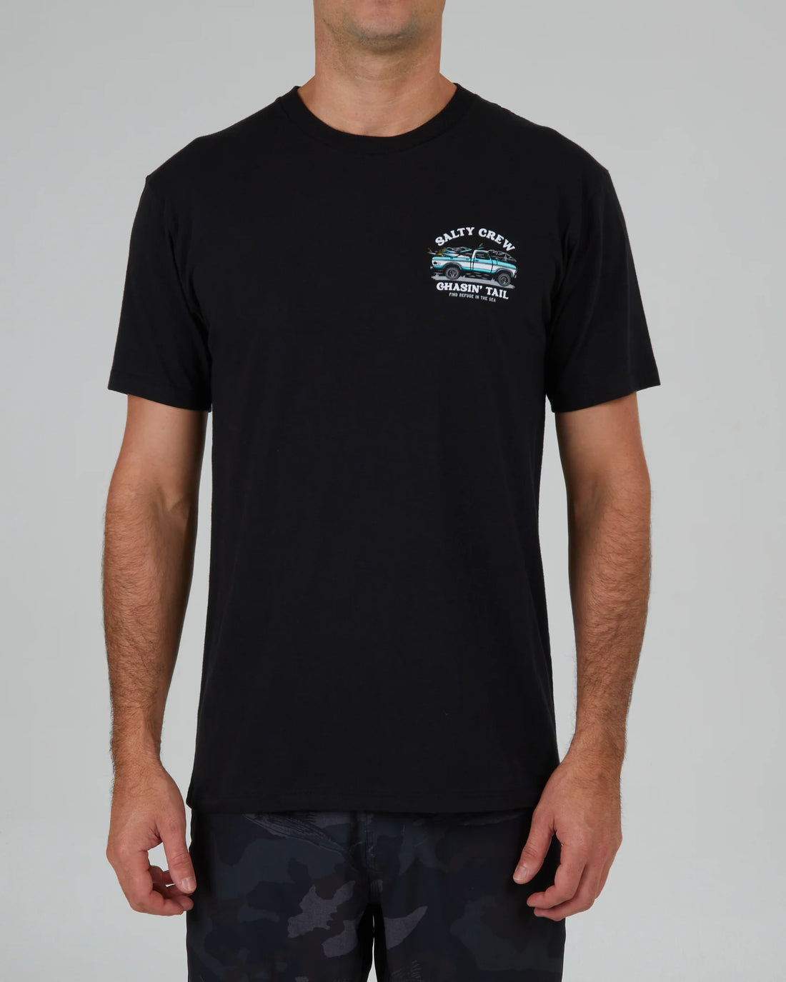 SALTY CREW OFF ROAD PREMIUM S/S TEE - BLACK SHIRT SALTY CREW   