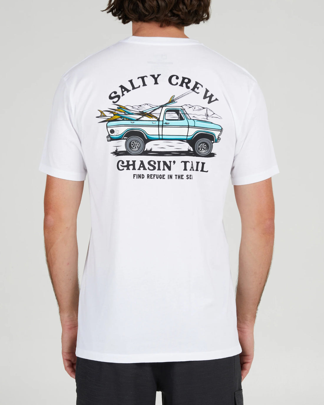 SALTY CREW OFF ROAD PREMIUM S/S TEE - WHITE SHIRT SALTY CREW   