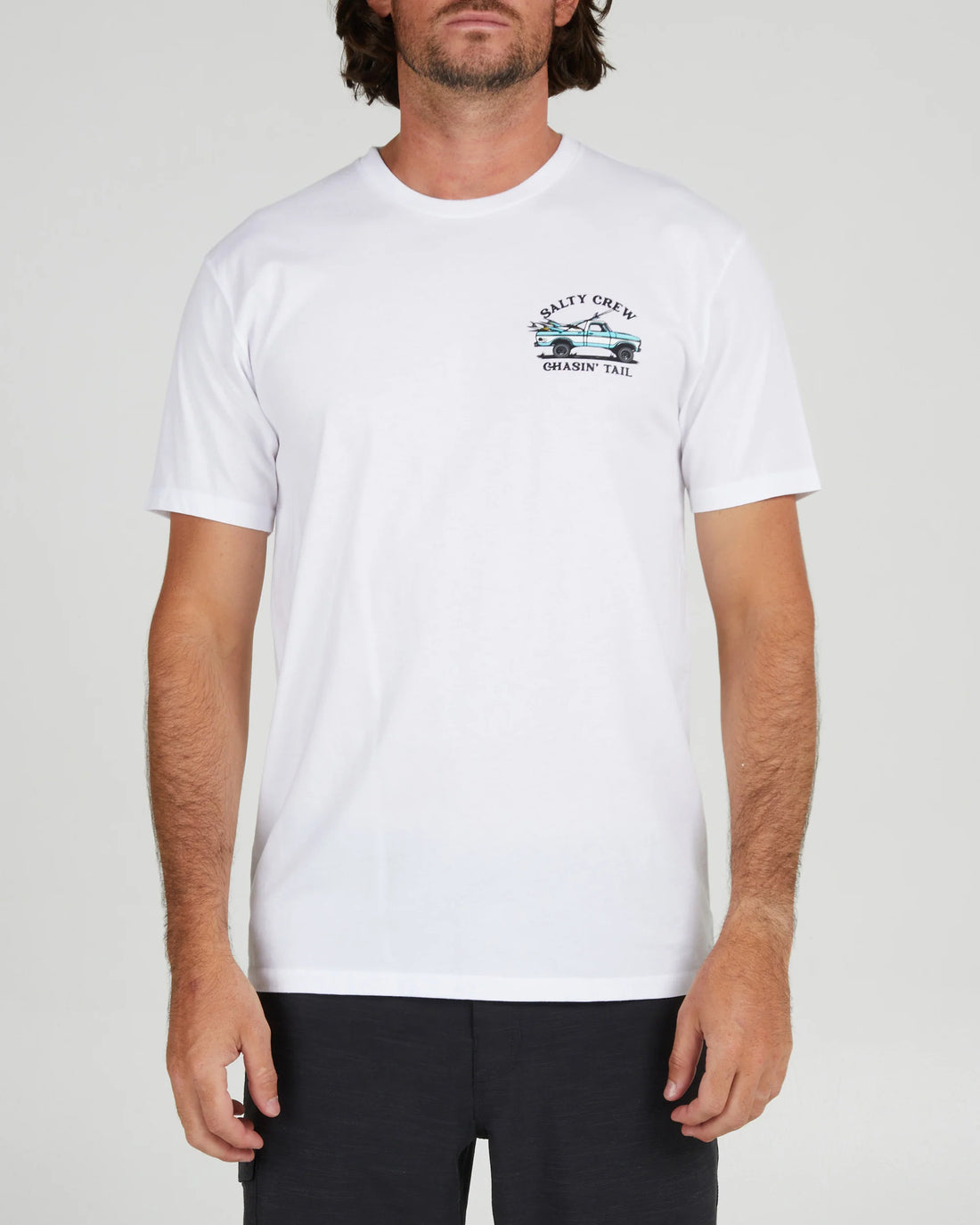 SALTY CREW OFF ROAD PREMIUM S/S TEE - WHITE SHIRT SALTY CREW   