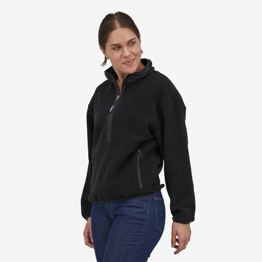 PATAGONIA WOMENS SYNCHILLA FLEECE MARSUPIAL - BLACK SWEATER PATAGONIA   