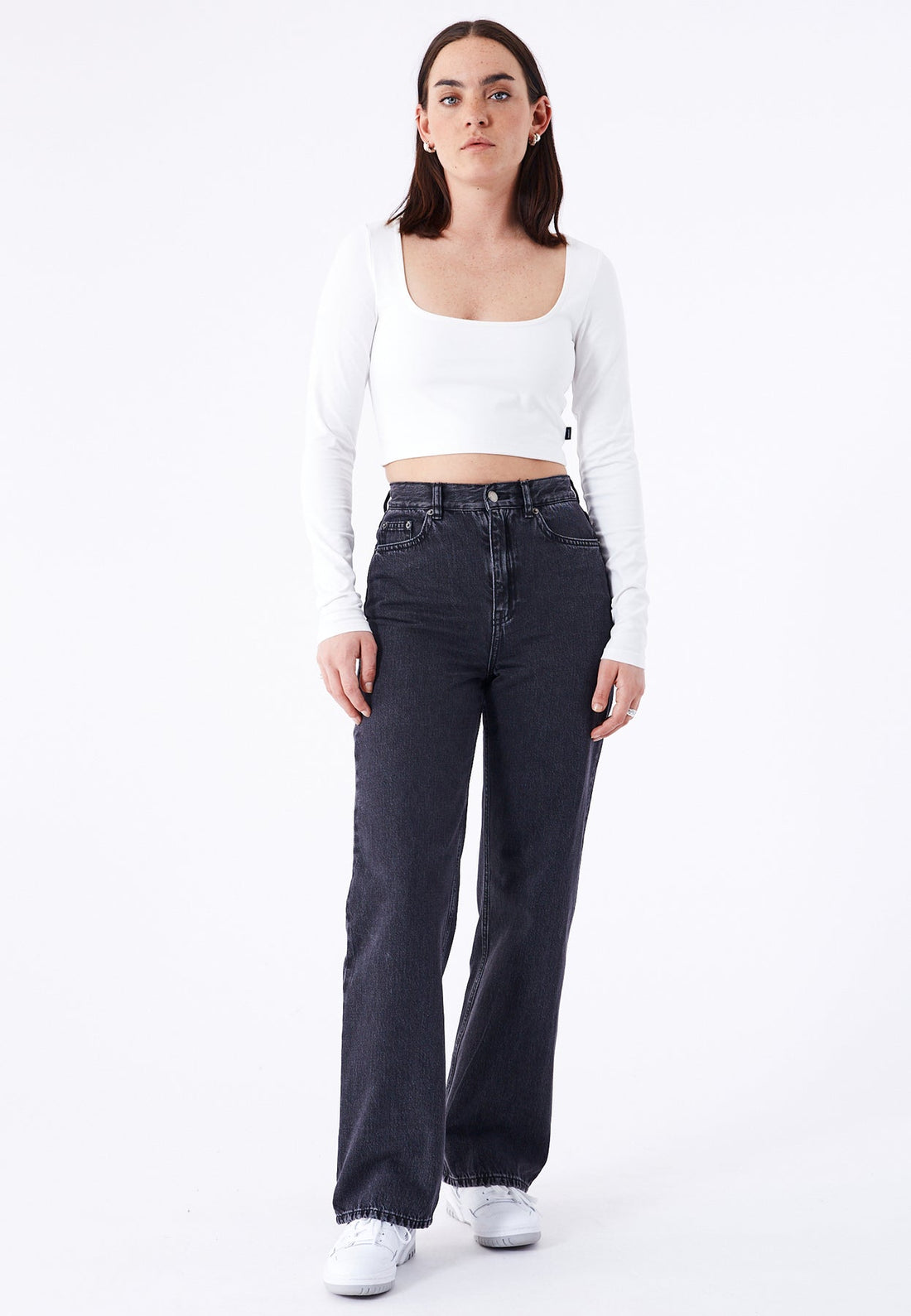 JANE TOP - OFF WHITE SHIRT -