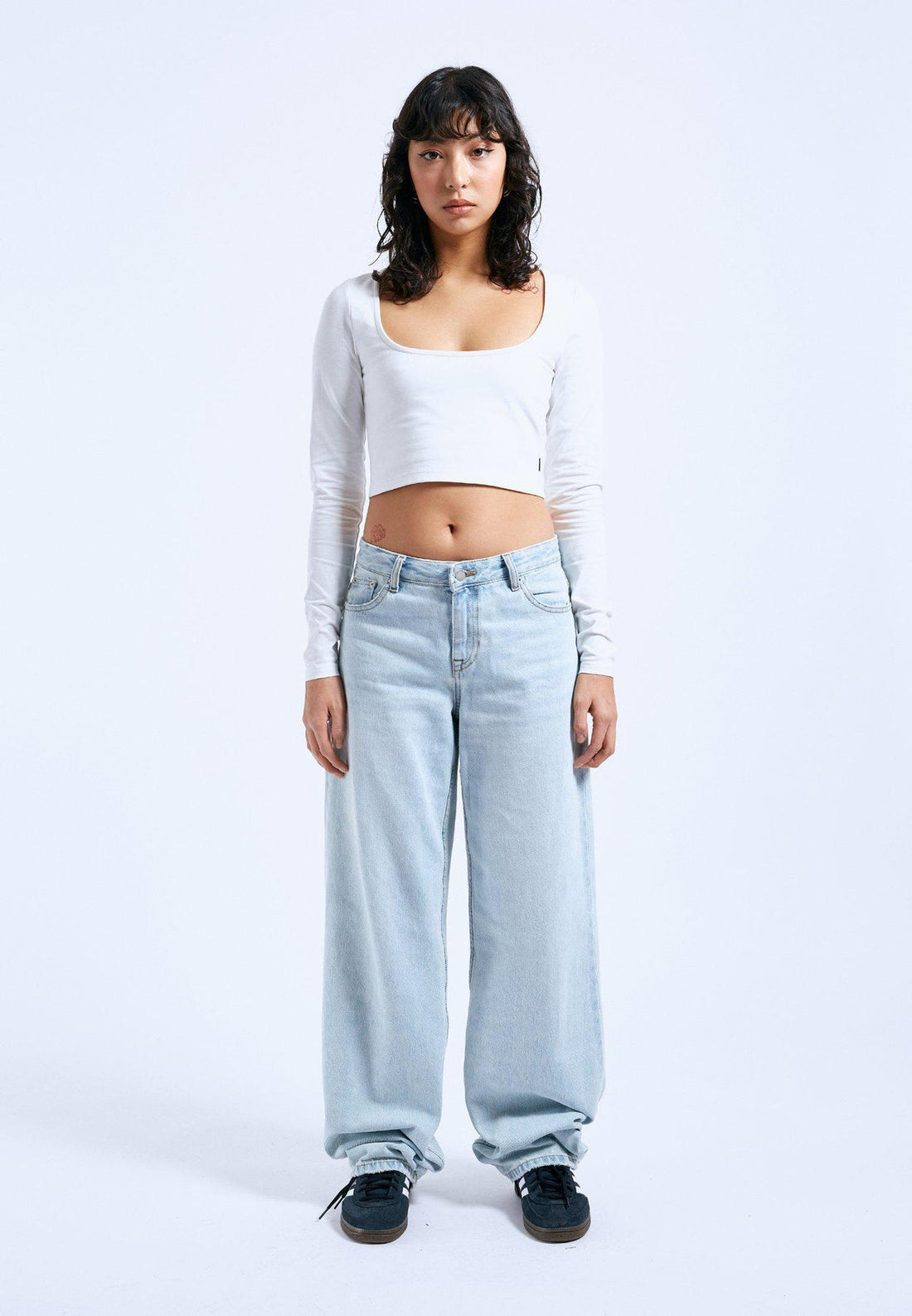 JANE TOP - OFF WHITE SHIRT -