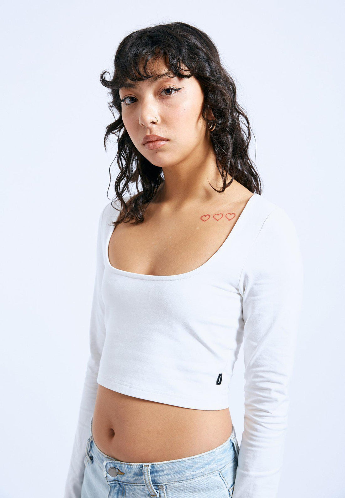 DR.DENIM JANE TOP - OFF WHITE SHIRT DR.DENIM   