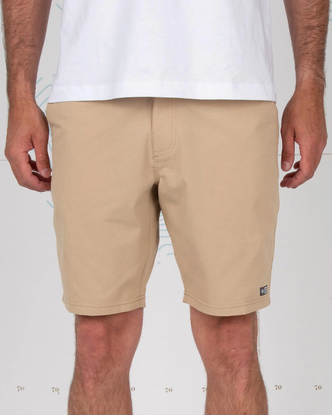 SALTY CREW DRIFTER 2 PERFORATED HYBRID - KHAKI SHORTS SALTY CREW   