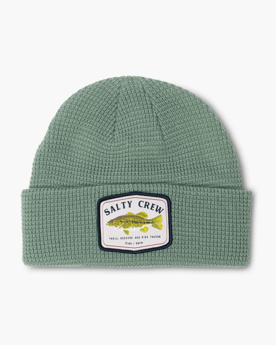 SALTY CREW COASTAL BEANIE - SEA GREEN HAT SALTY CREW   