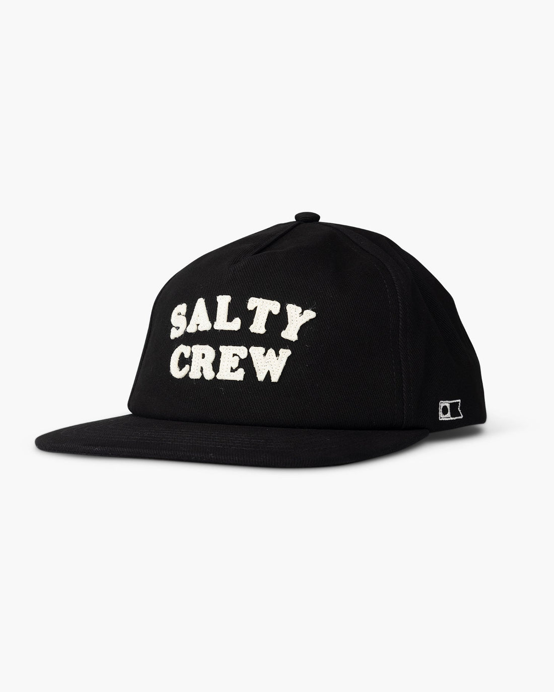 SALTY CREW FIRST MATE 5 PANEL - BLACK HAT SALTY CREW   