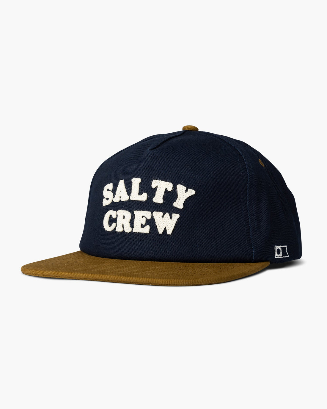 SALTY CREW FIRST MATE 5 PANEL - NAVY/GOLD HAT SALTY CREW   