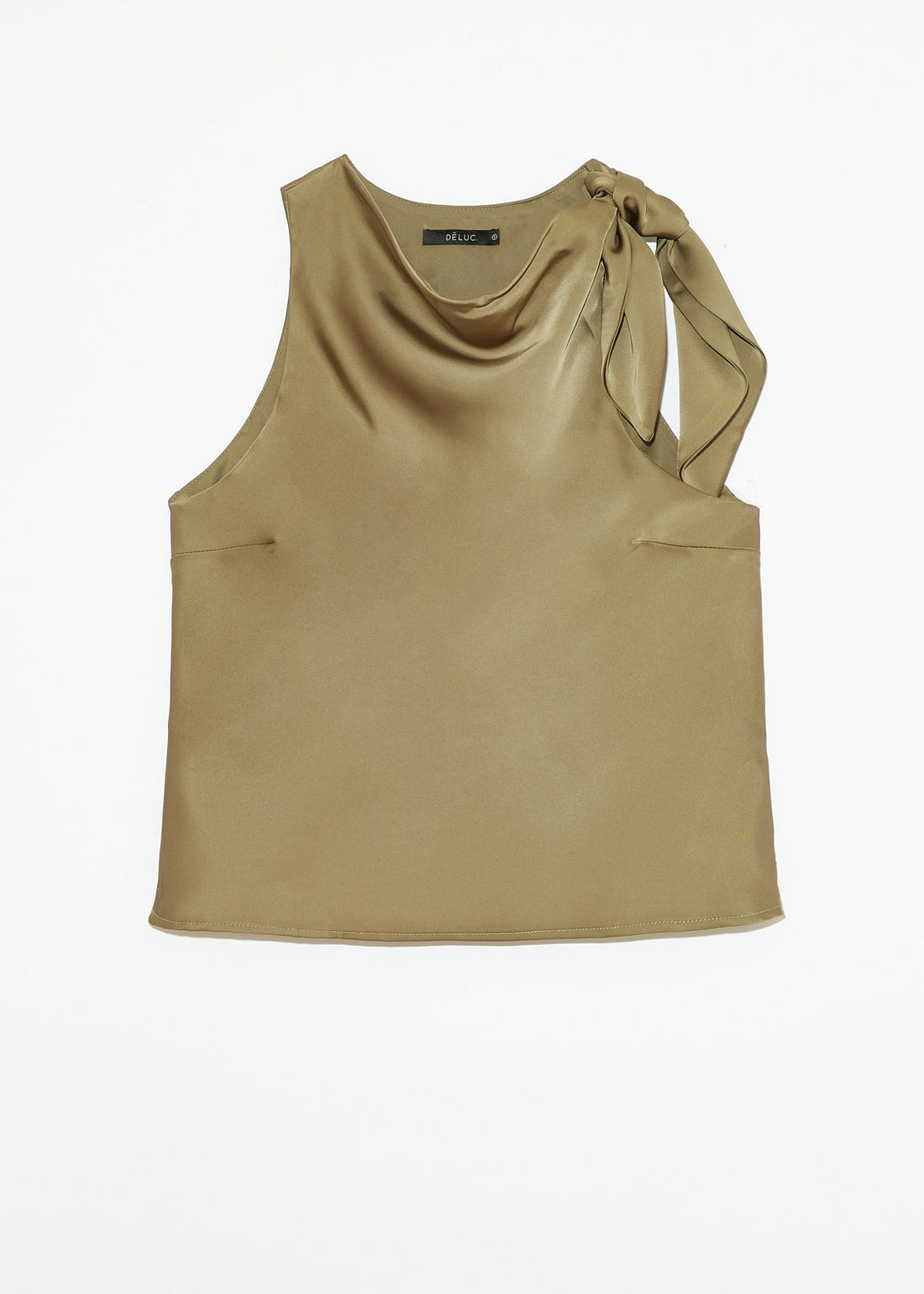 DELUC ALCHEMILLA TOP - OLIVE SHIRT DELUC   