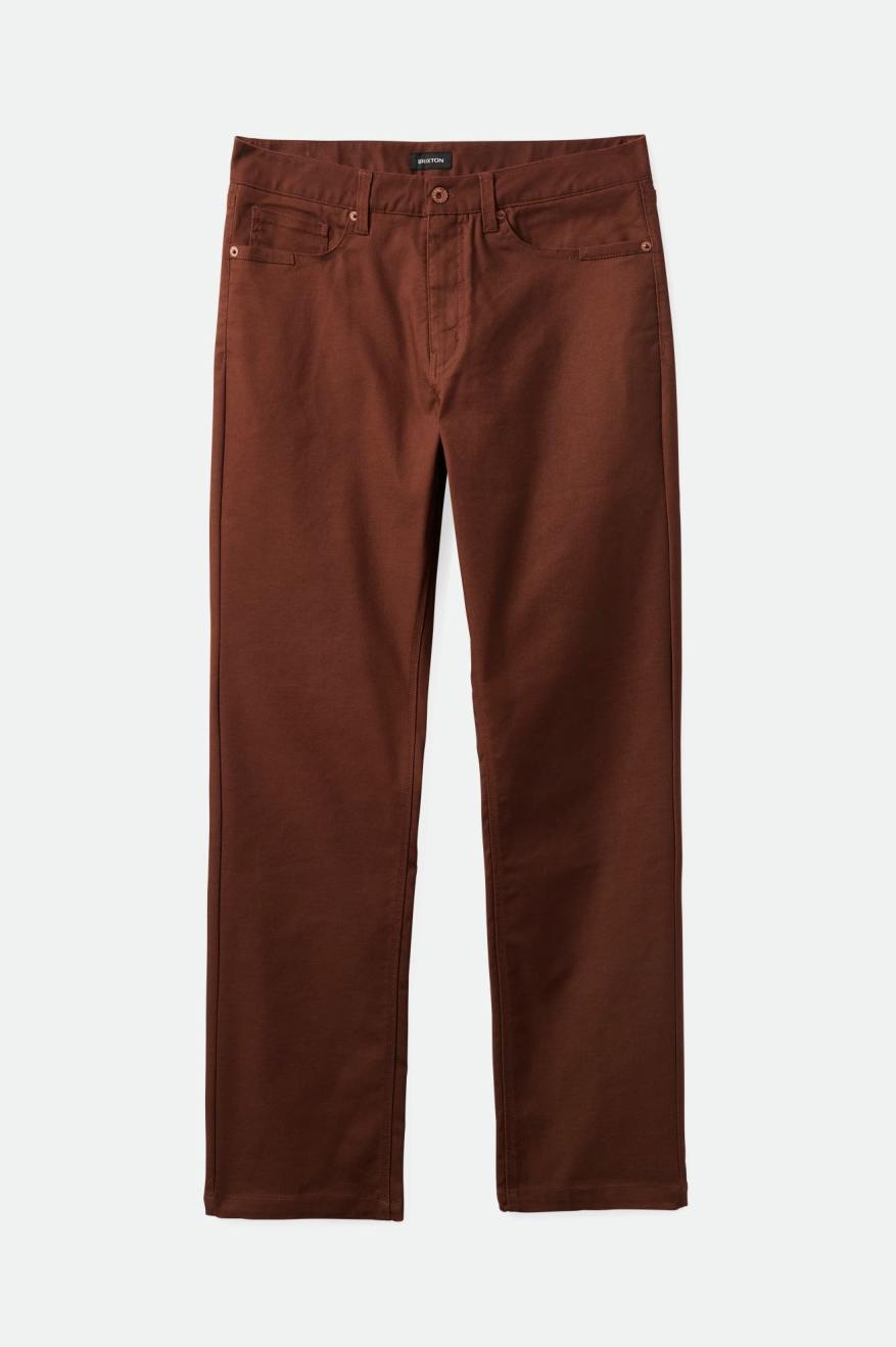 BRIXTON BUILDERS 5 POCKET PANT - SEPIA PANTS BRIXTON   