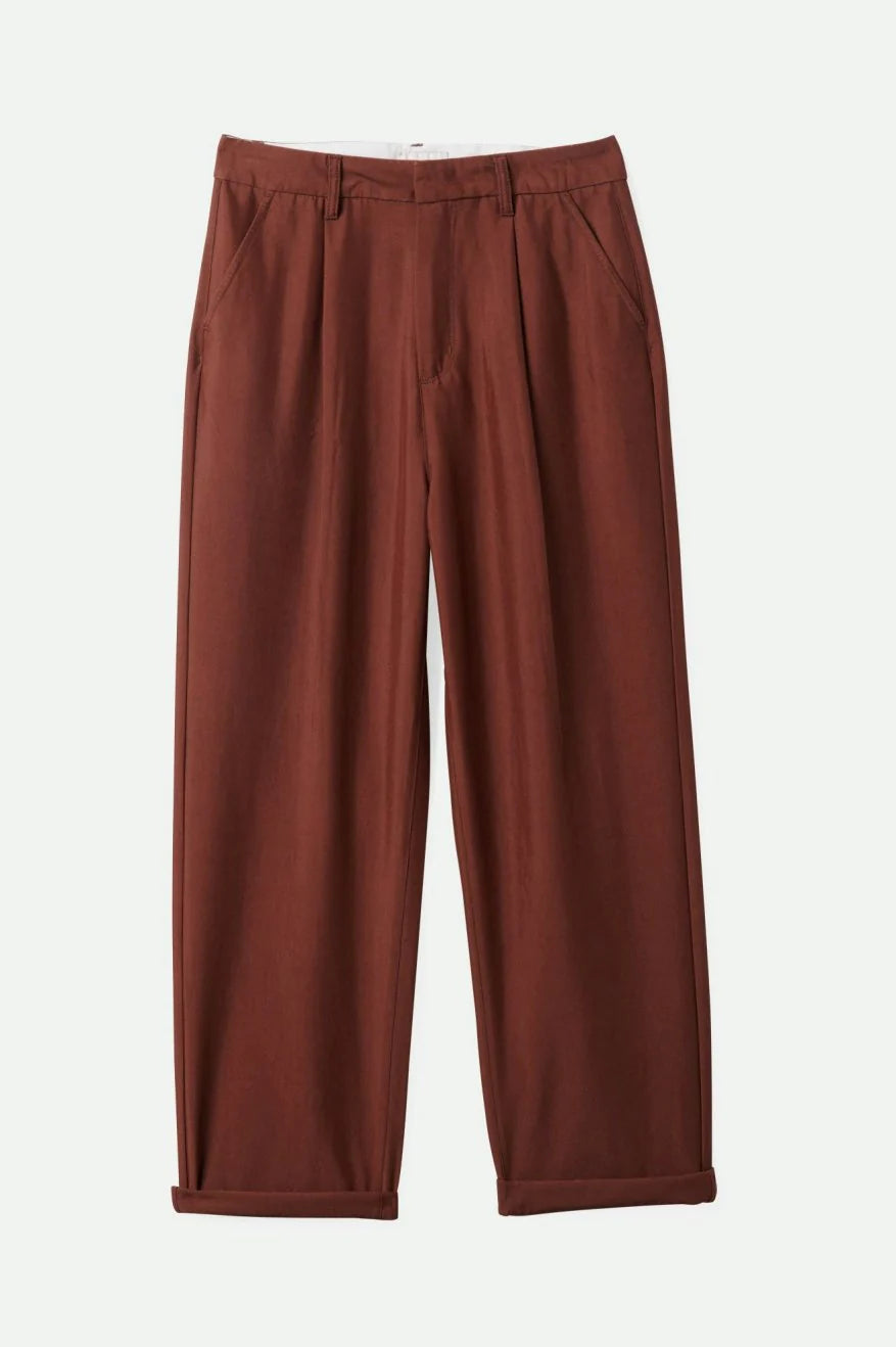 BRIXTON VICTORY TROUSER PANT - SEPIA PANTS BRIXTON   