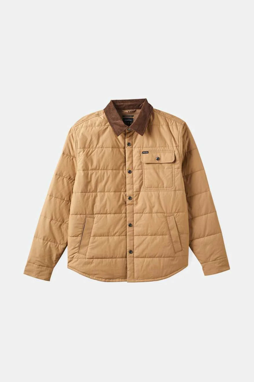 BRIXTON CASS JACKET - TIGERS EYE JACKET BRIXTON   