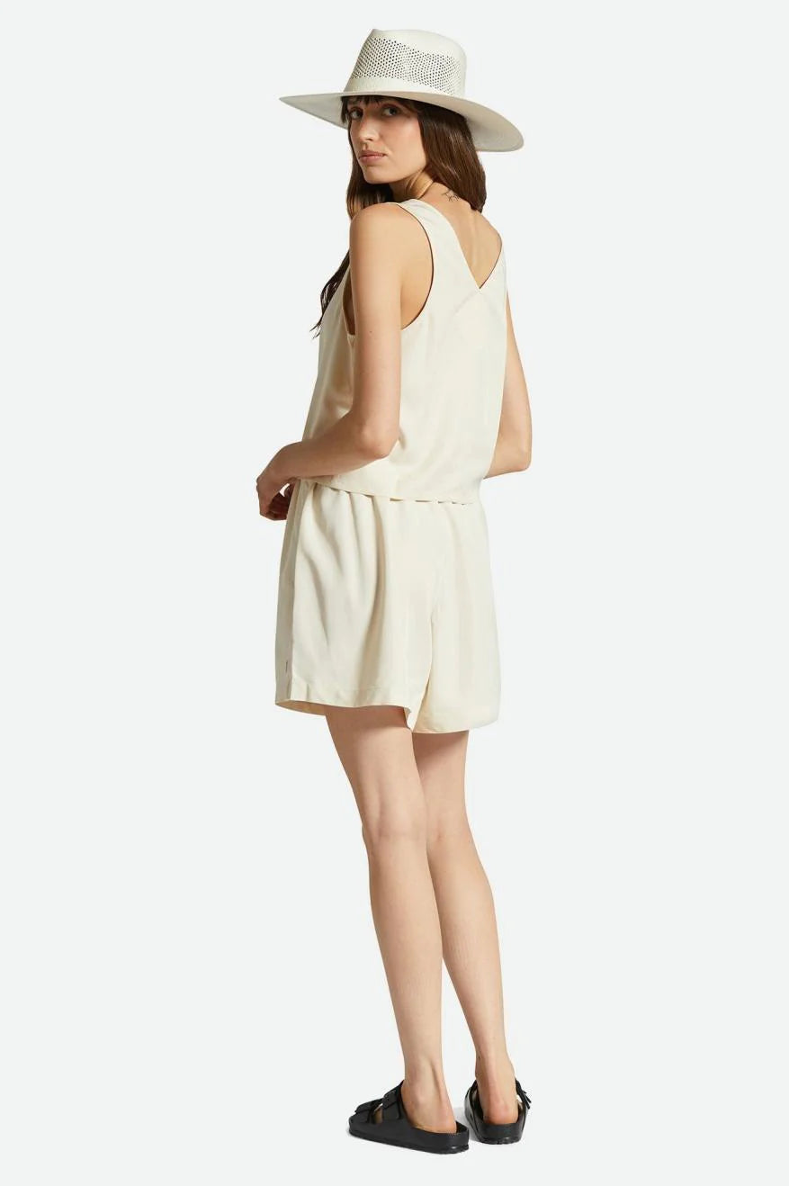 BRIXTON POLANCO TANK - WHITE SMOKE TANK TOP BRIXTON   