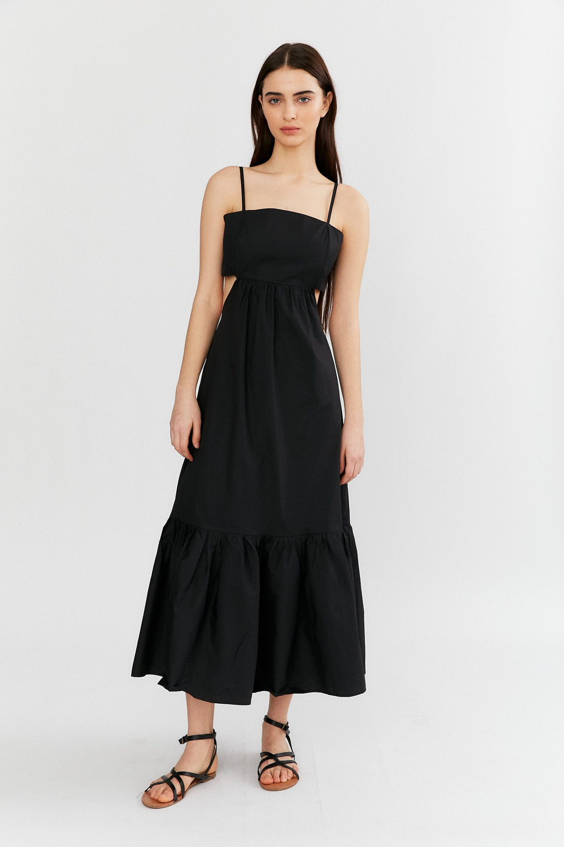 DELUC SIGNAC DRESS - BLACK DRESS DELUC   