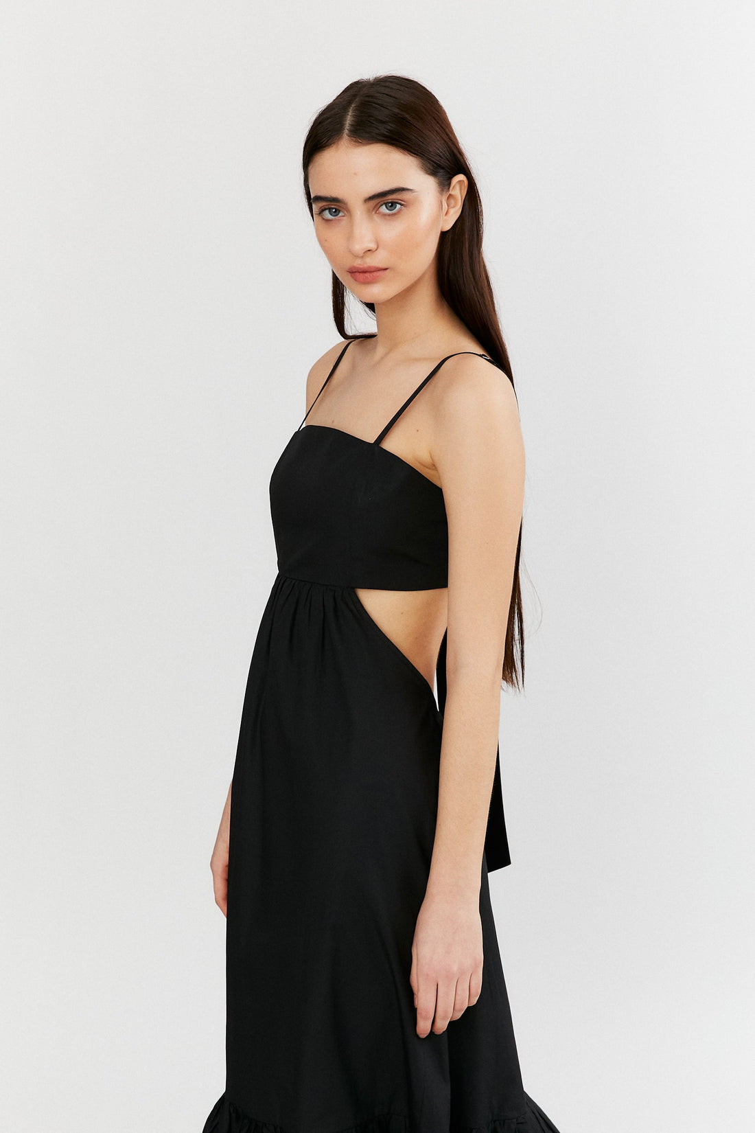 DELUC SIGNAC DRESS - BLACK DRESS DELUC   