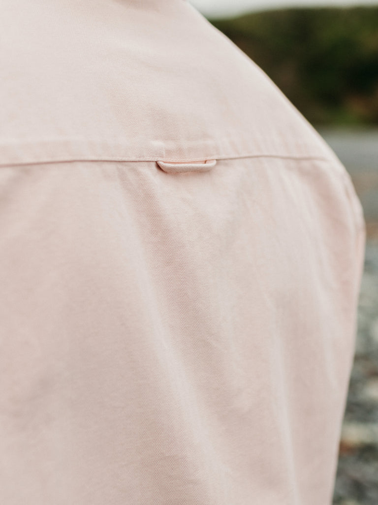 FINISTERRE TONKIN WORK SHIRT - PINK SMOKE JACKET FINISTERRE   