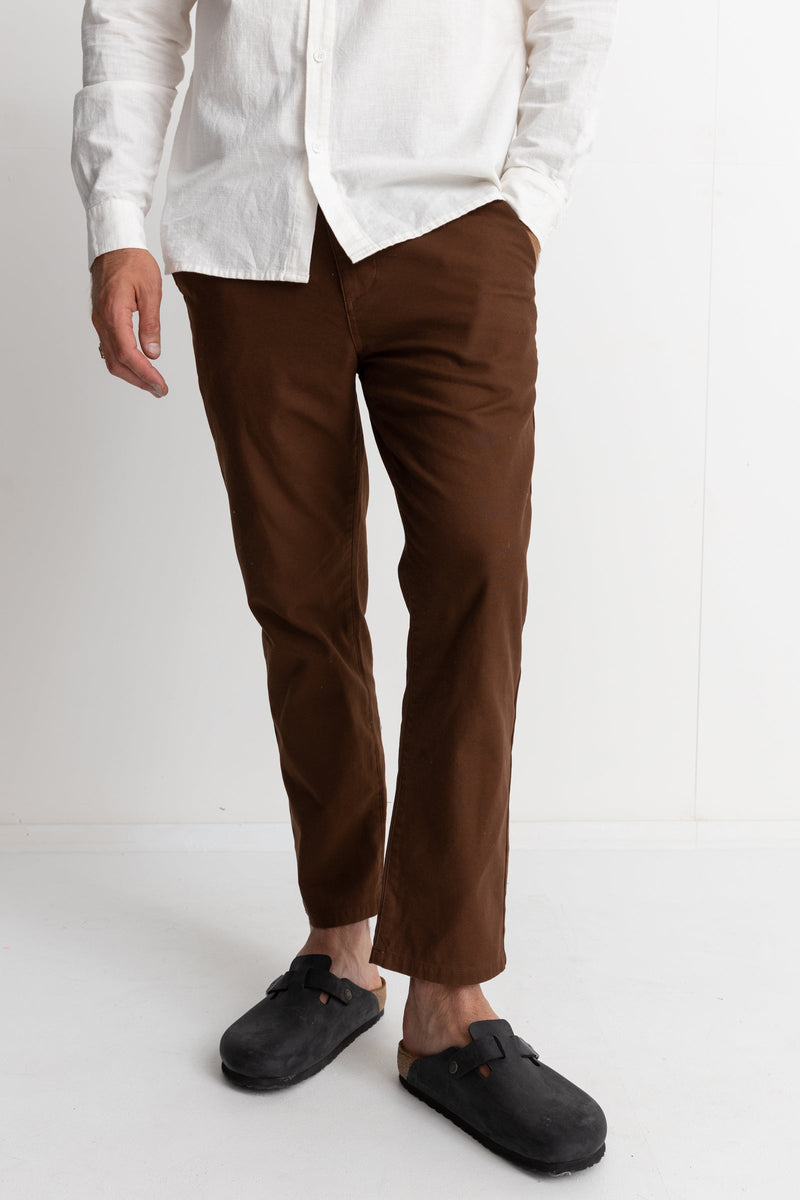 RHYTHM CLASSIC FATIGUE PANT - CHOCOLATE  RHYTHM   