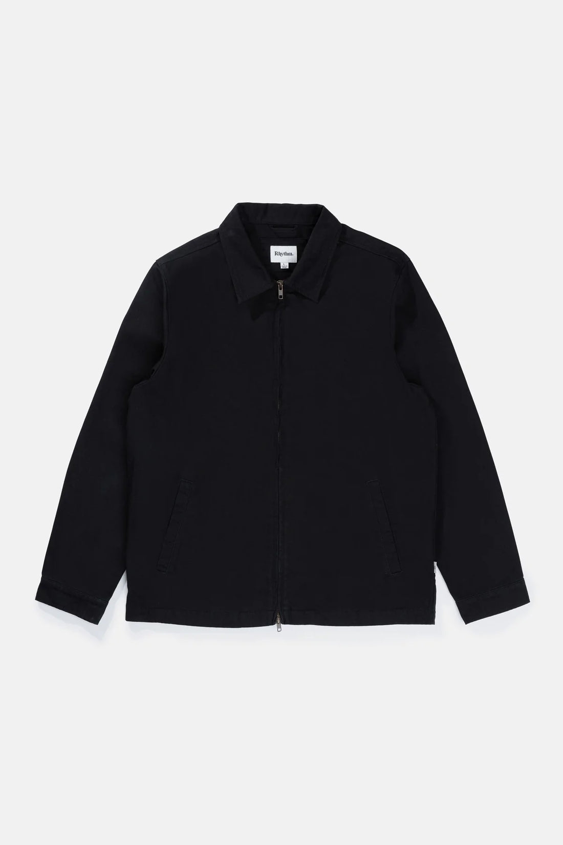 RHYTHM CLASSIC SHOP JACKET - VINTAGE BLACK JACKET RHYTHM   