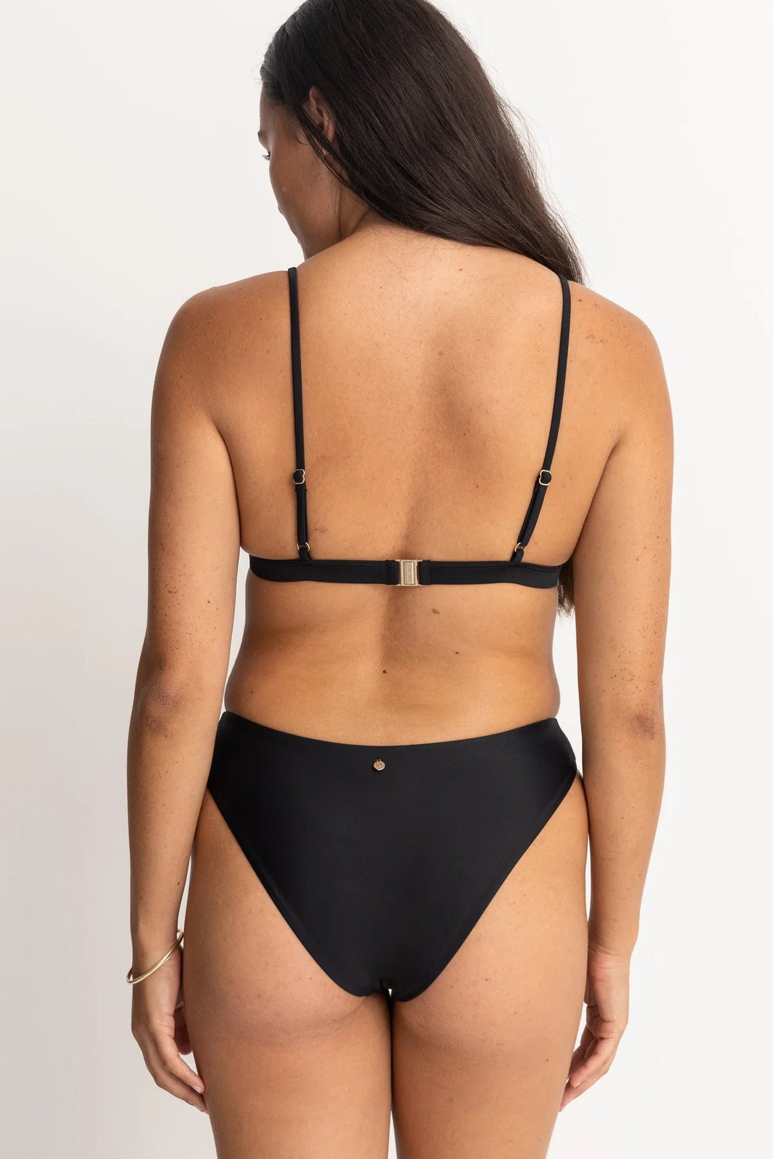 RHYTHM CLASSIC BRALETTE TOP - BLACK BIKINI RHYTHM   