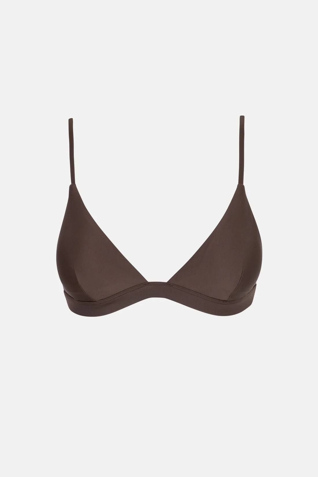 RHYTHM CLASSIC BRALETTE TOP - CHOCOLATE BIKINI RHYTHM   