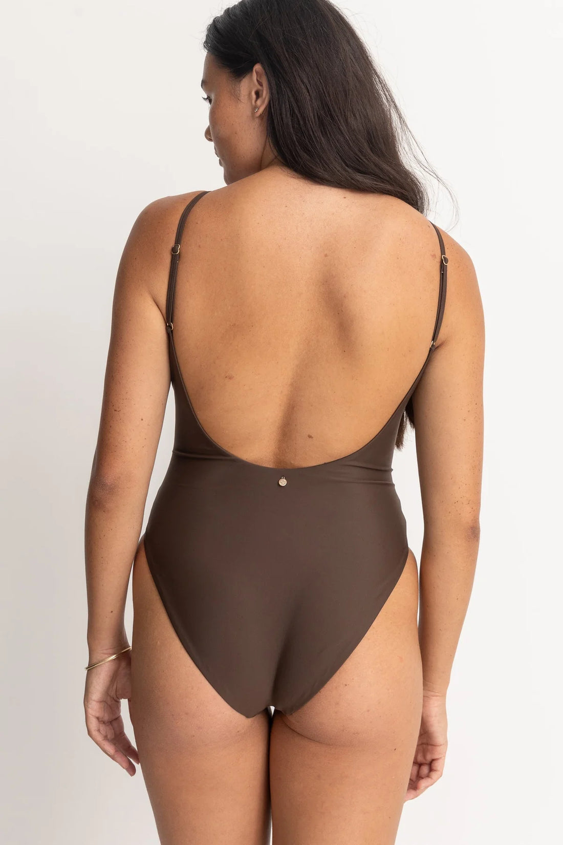 RHYTHM CLASSIC MINIMAL ONE PIECE - CHOCOLATE BIKINI RHYTHM   