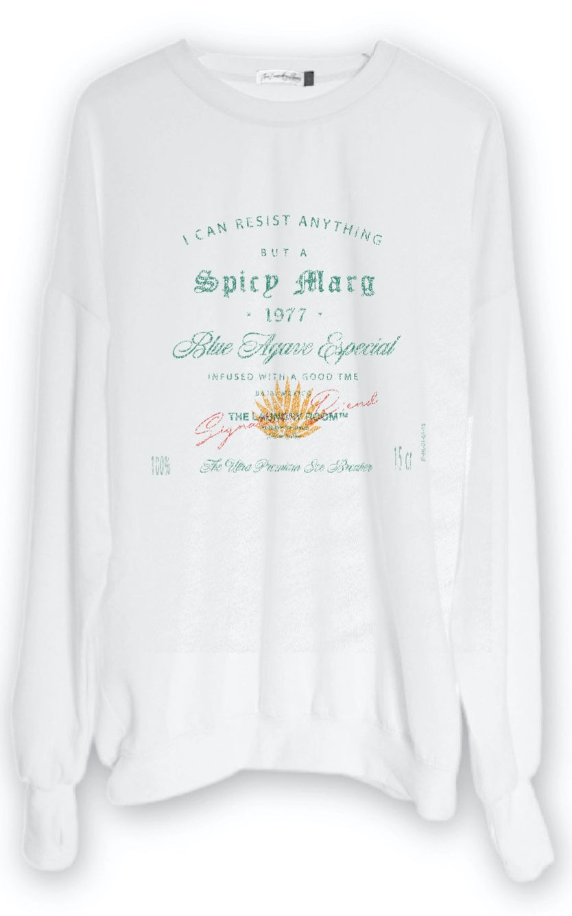 THE LAUNDRY ROOM - CAN'T RESIST A SPICY MARG JUMPER SWEATER THE LAUNDRY ROOM   