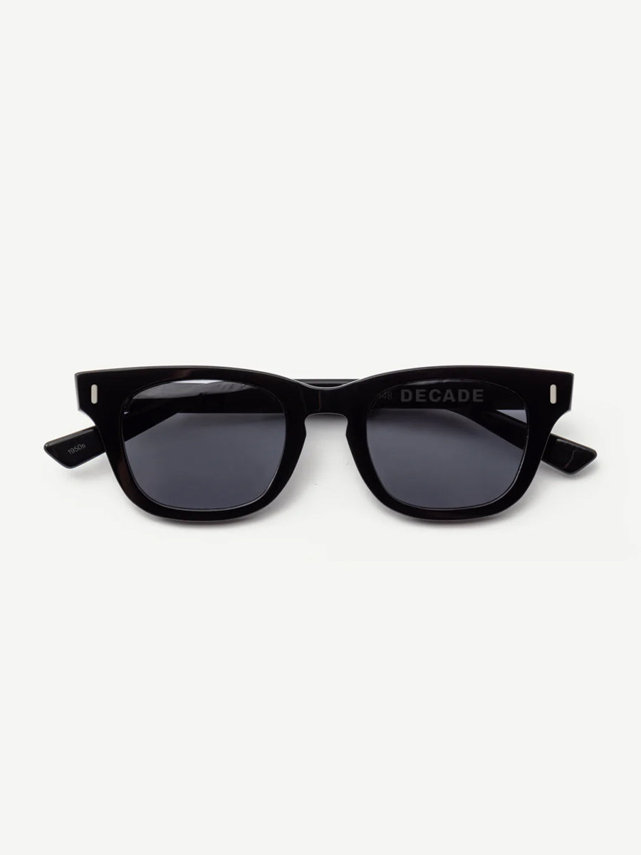 DECADE EARL 50S - GLOSS BLACK SUNGLASS DECADE   