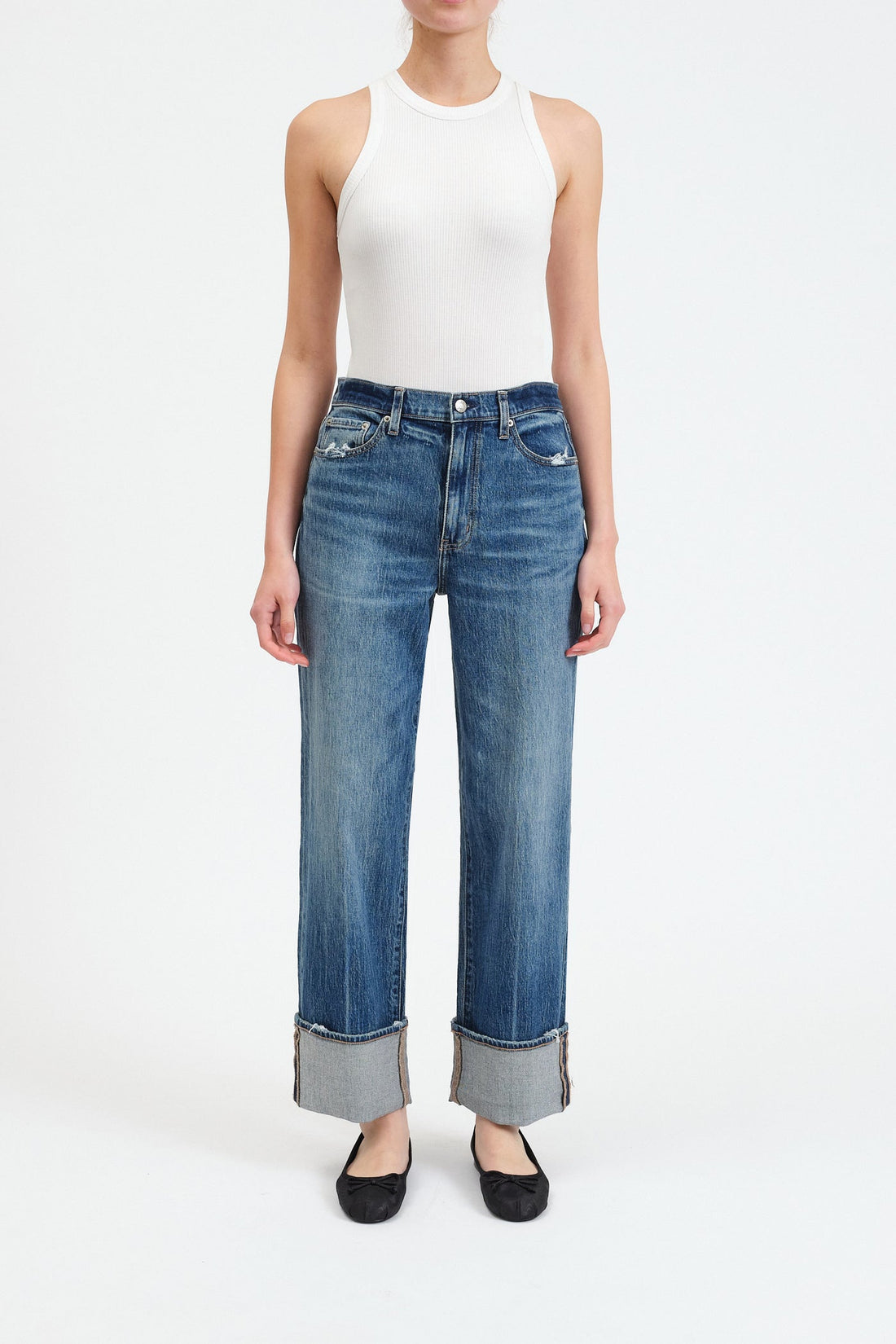 DAZE DENIM EASTSIDE HIGH RISE JEAN - RUSH HOUR JEANS DAZE DENIM   