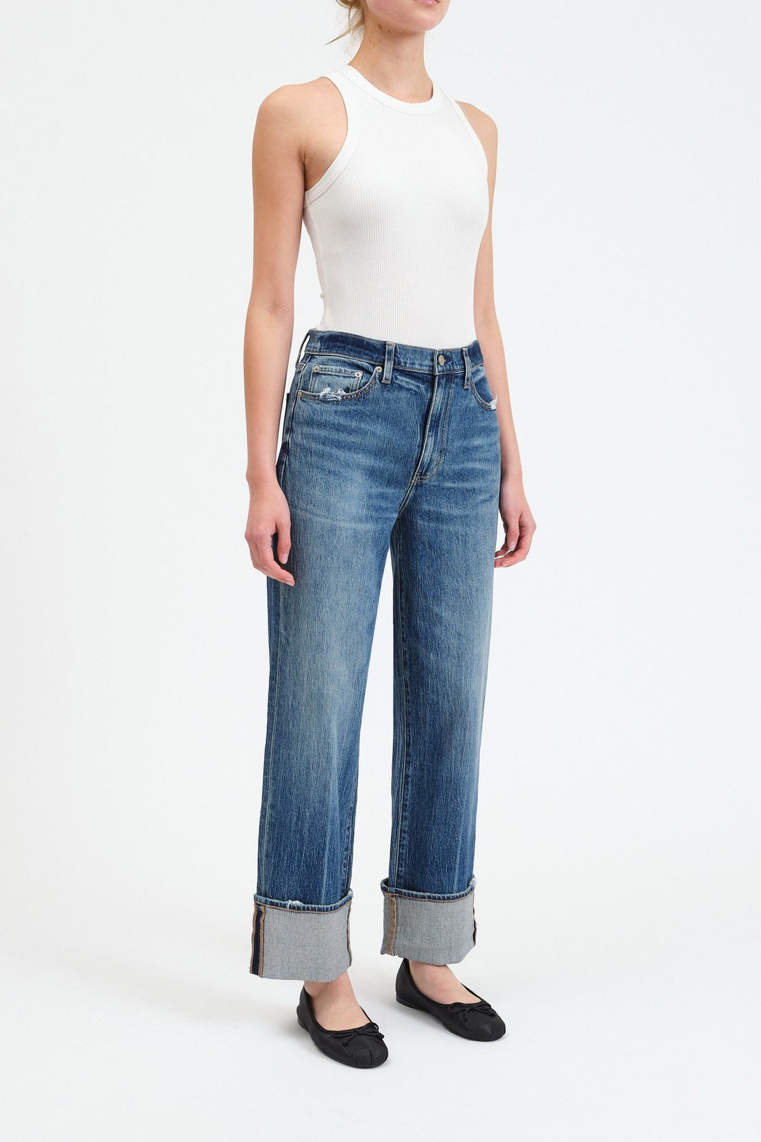 DAZE DENIM EASTSIDE HIGH RISE JEAN - RUSH HOUR JEANS DAZE DENIM   