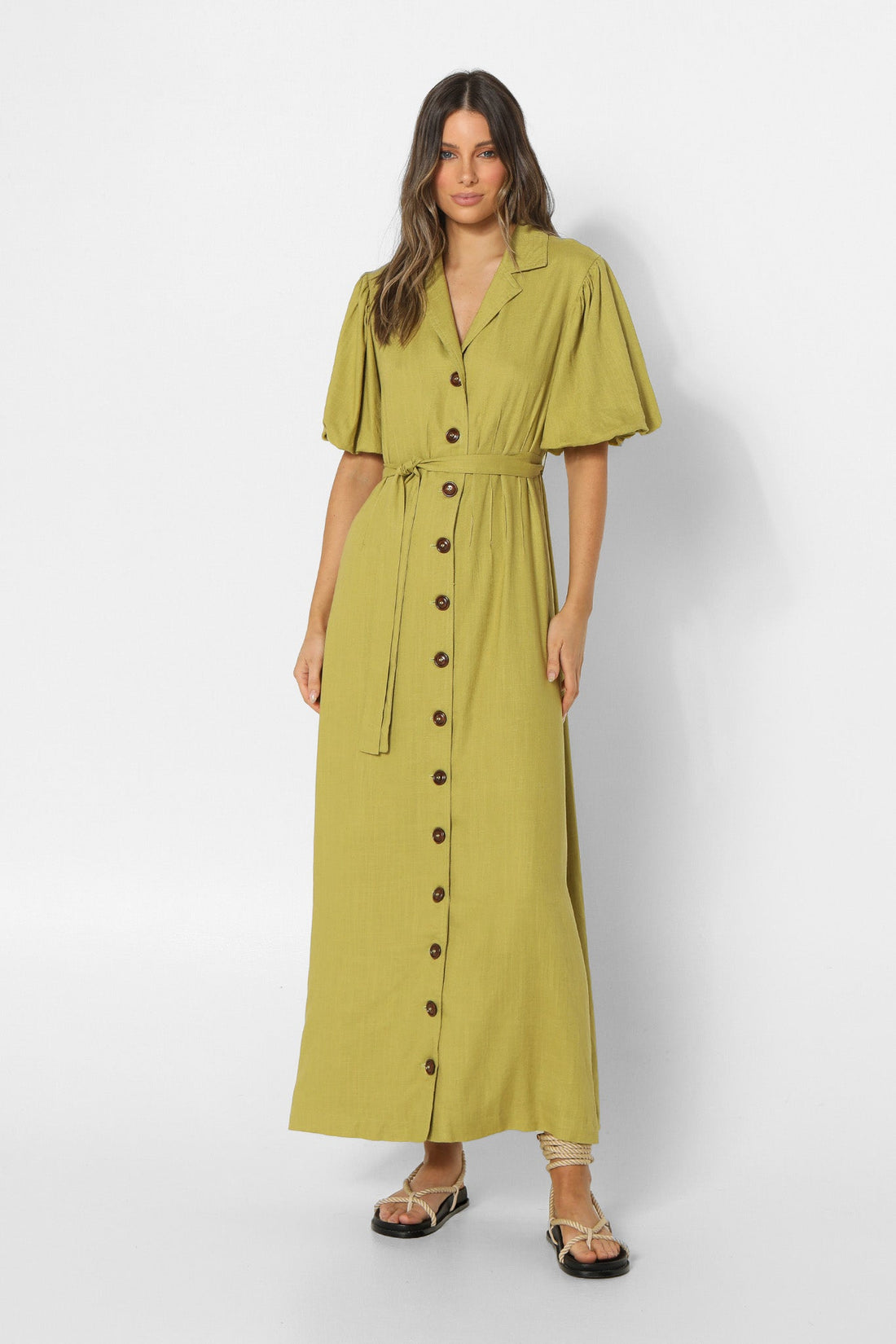 LOST IN LUNAR ELIA MAXI DRESS - KIWI DRESS LOST IN LUNAR   