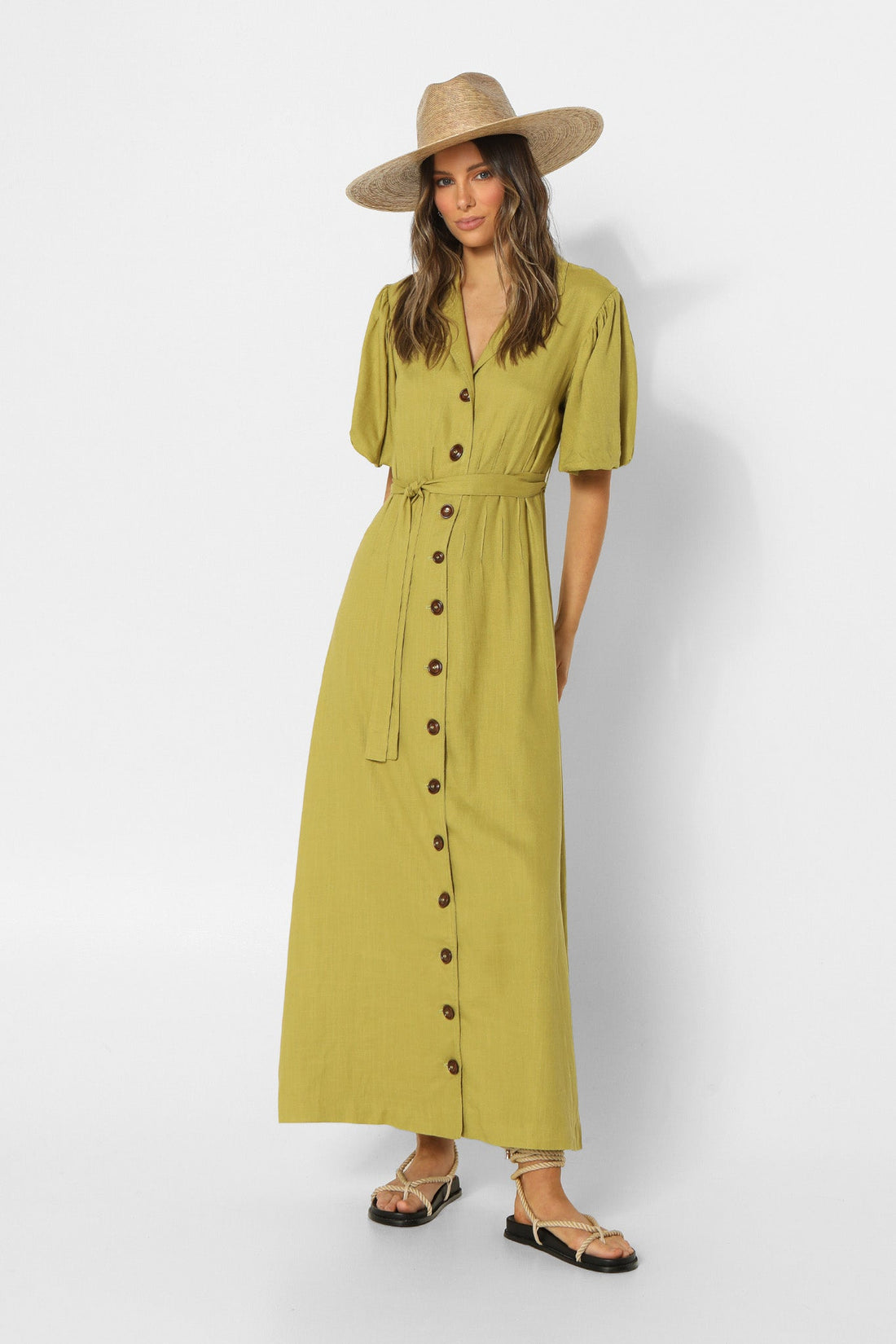 LOST IN LUNAR ELIA MAXI DRESS - KIWI DRESS LOST IN LUNAR   