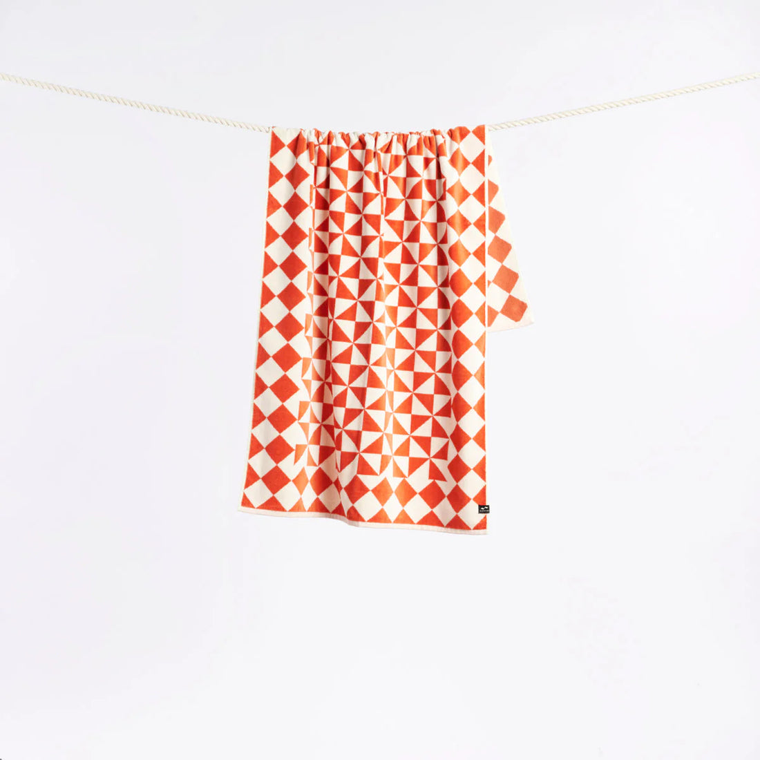 SLOWTIDE GATSBY BEACH TOWEL - RUST TOWEL SLOWTIDE   