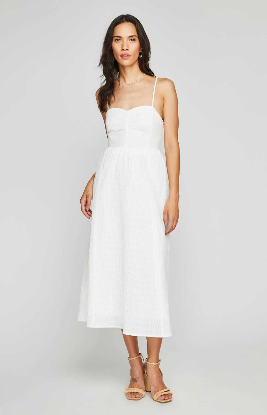 GENTLE FAWN ALLISON DRESS - WHITE DRESS GENTLE FAWN   