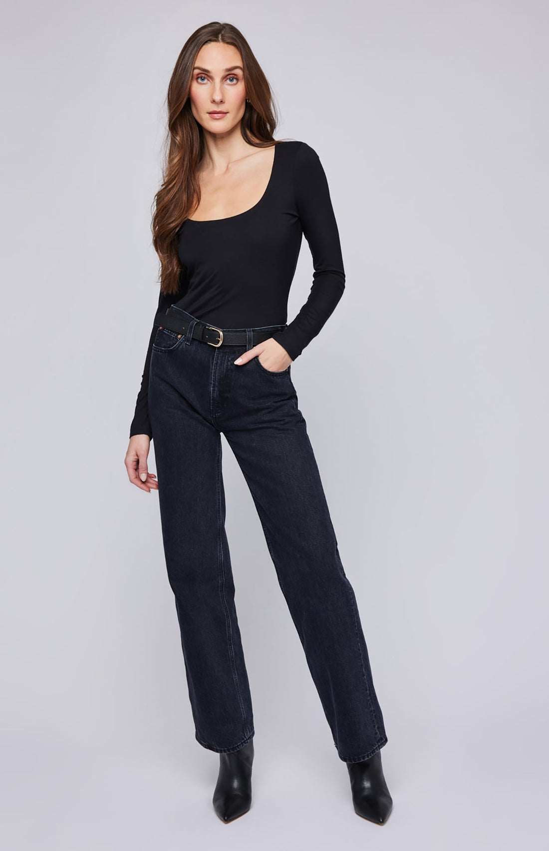 GENTLE FAWN RUTHIE TOP - BLACK SHIRT GENTLE FAWN   