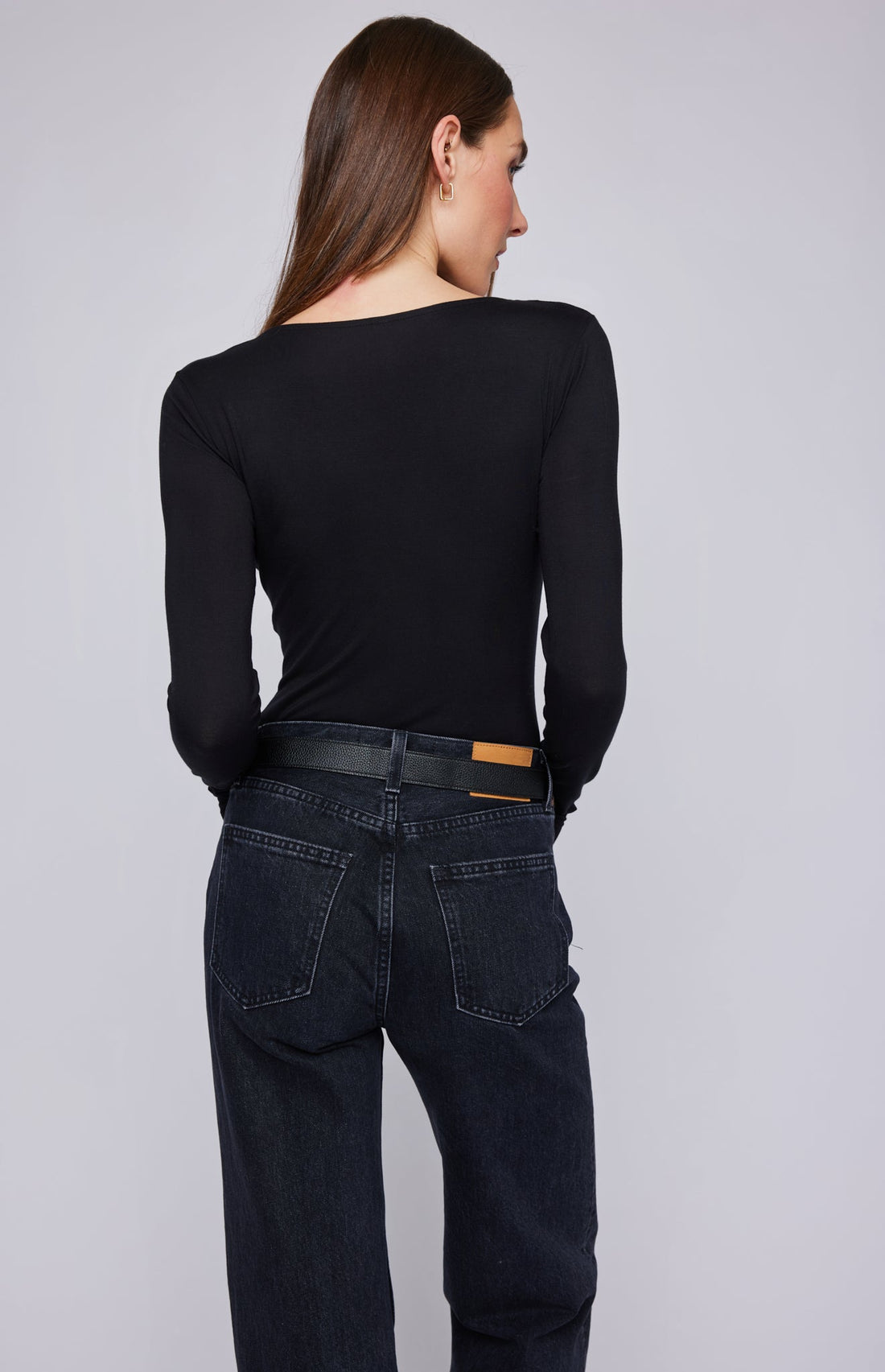 RUTHIE TOP - BLACK SHIRT -