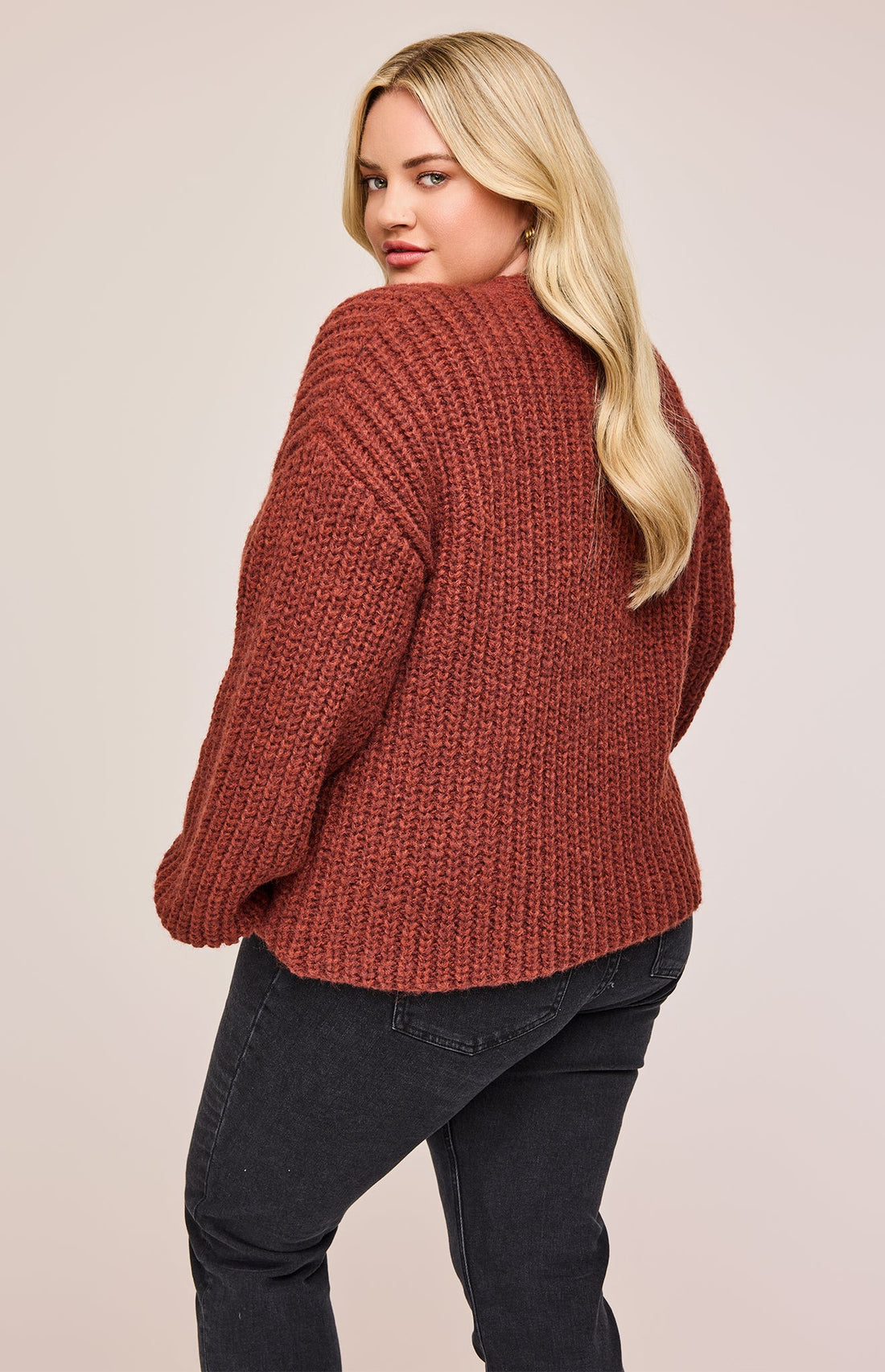 GENTLE FAWN ILENE SWEATER - HEATHER CINNAMON SWEATER GENTLE FAWN   