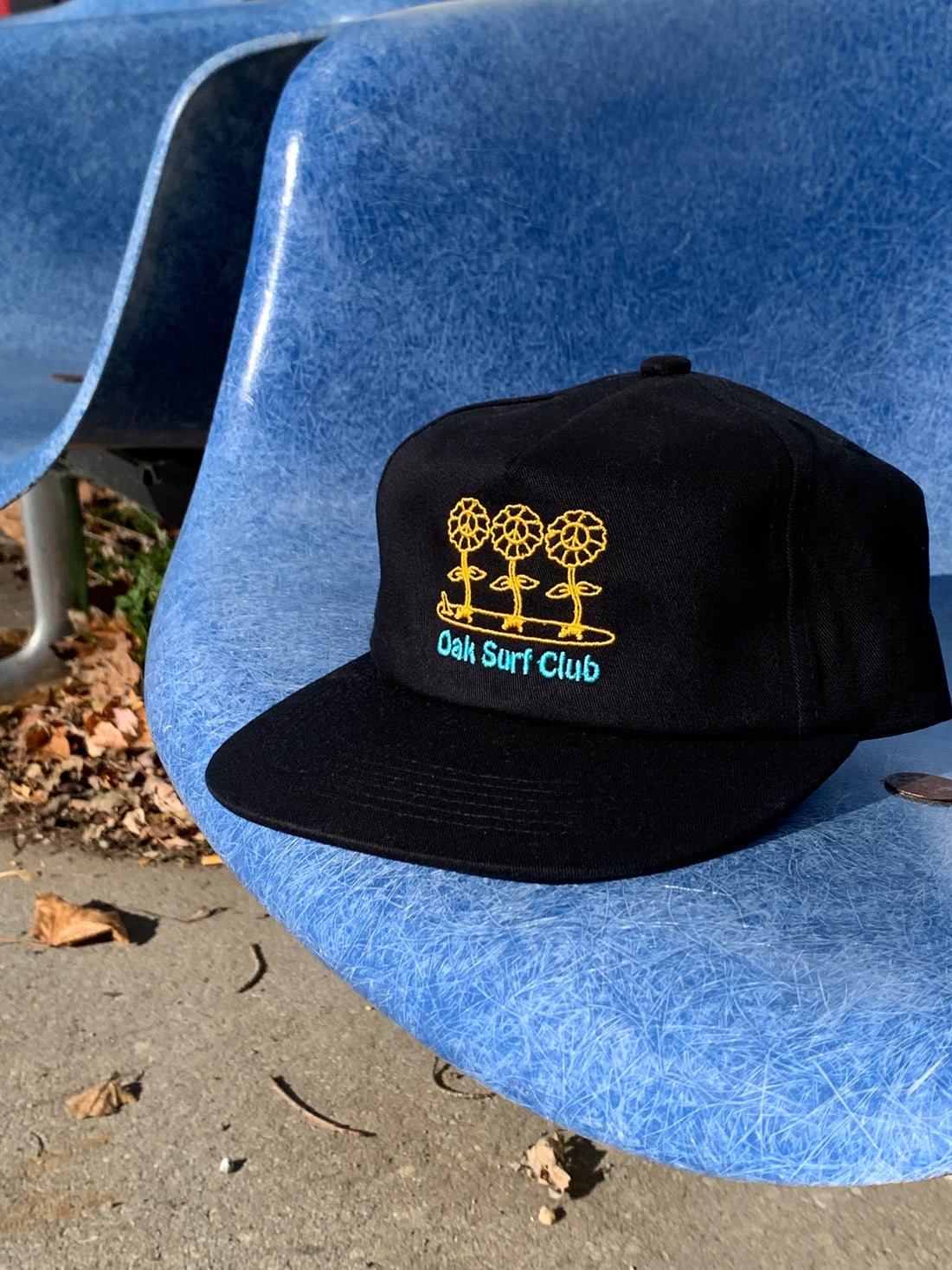 OAK SURF CLUB DANCE AROUND HAT - BLACK Hats OAK CLOTHING CO. INC.