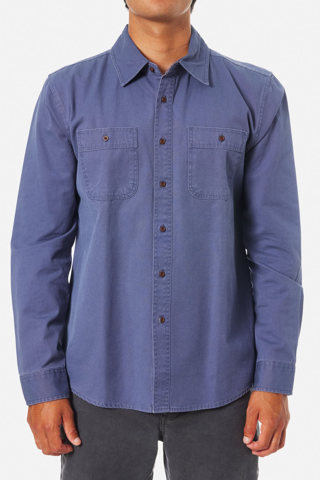 KATIN COAST CPO SHIRT - WASHED BLUE SHIRT KATIN   