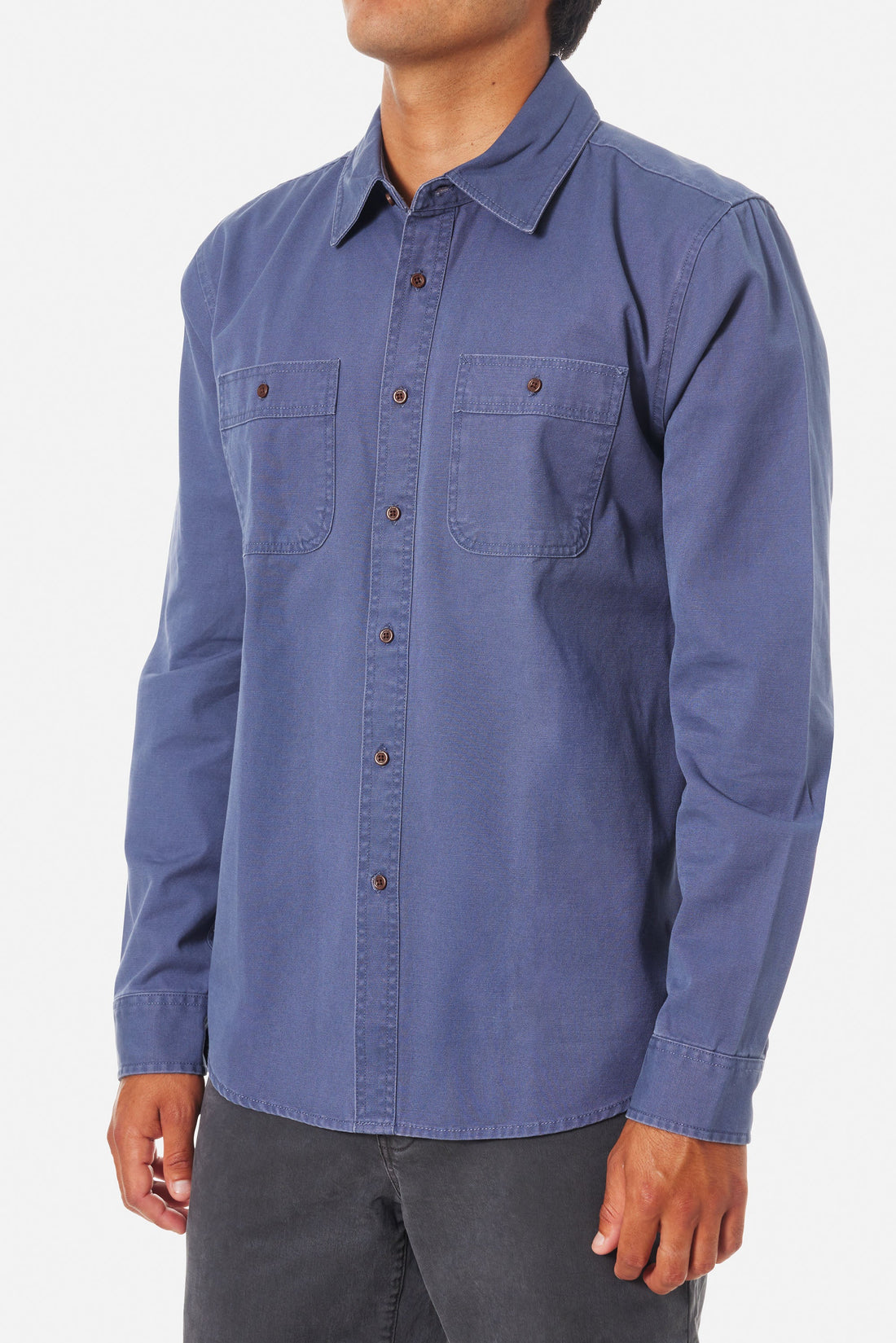 KATIN COAST CPO SHIRT - WASHED BLUE SHIRT KATIN   