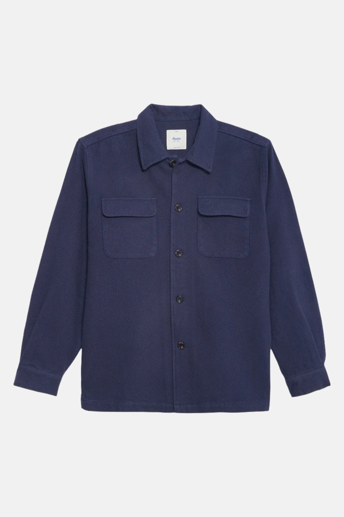 KATIN SHILOH SOLID FLANNEL - POLAR NAVY SHIRT KATIN   