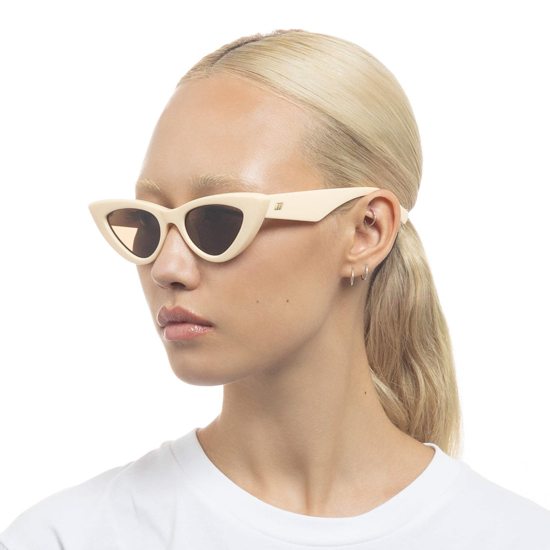 LE SPECS HYPNOSIS SUNGLASSES - IVORY SUNGLASS LE SPECS   