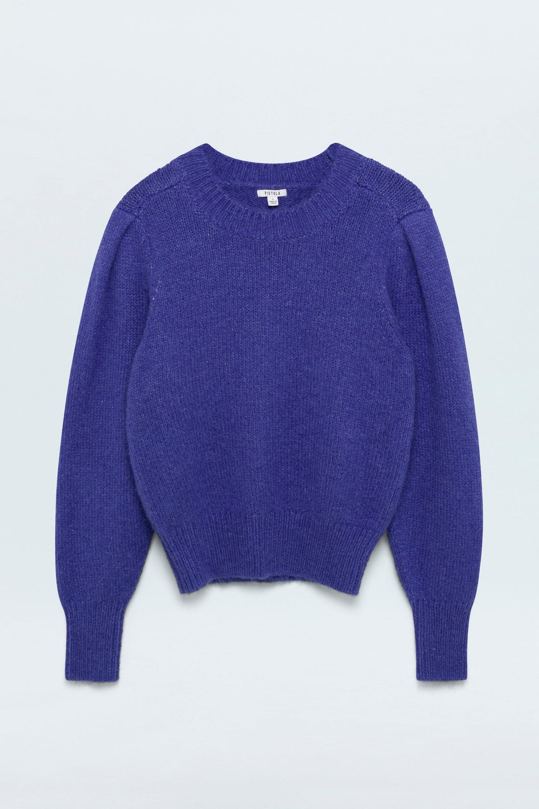 PISTOLA COLETTE PUFF SLEEVE SWEATER - PERIWINKLE SWEATER PISTOLA   