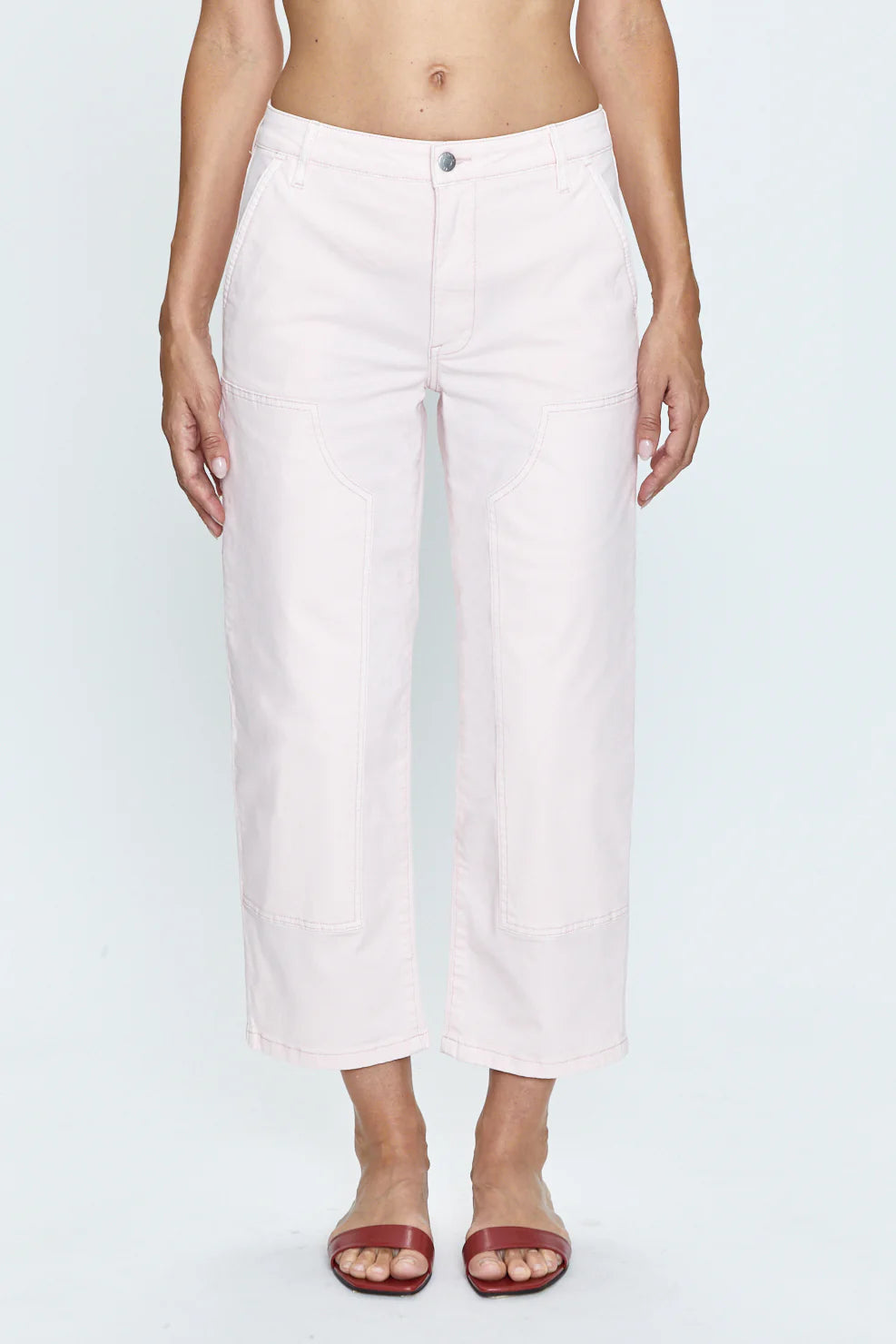 PISTOLA ASHTON UTILITY PANT - SOFT BLUSH PANT PISTOLA   