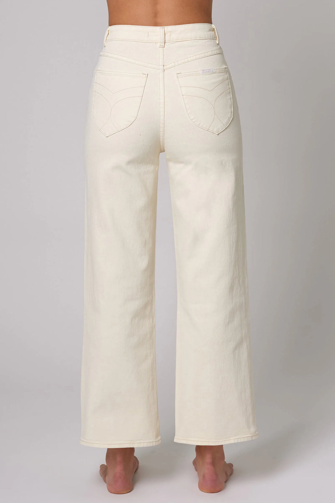 ROLLAS HEIDI ANKLE JEAN - BUTTERCREAM PANTS ROLLAS   