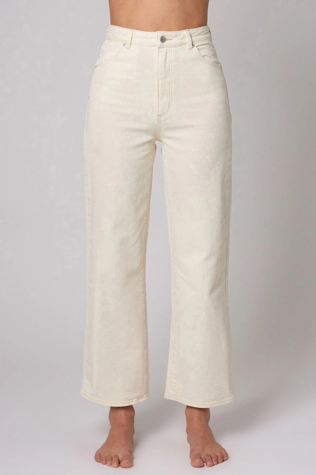 ROLLAS HEIDI ANKLE JEAN - BUTTERCREAM PANTS ROLLAS   