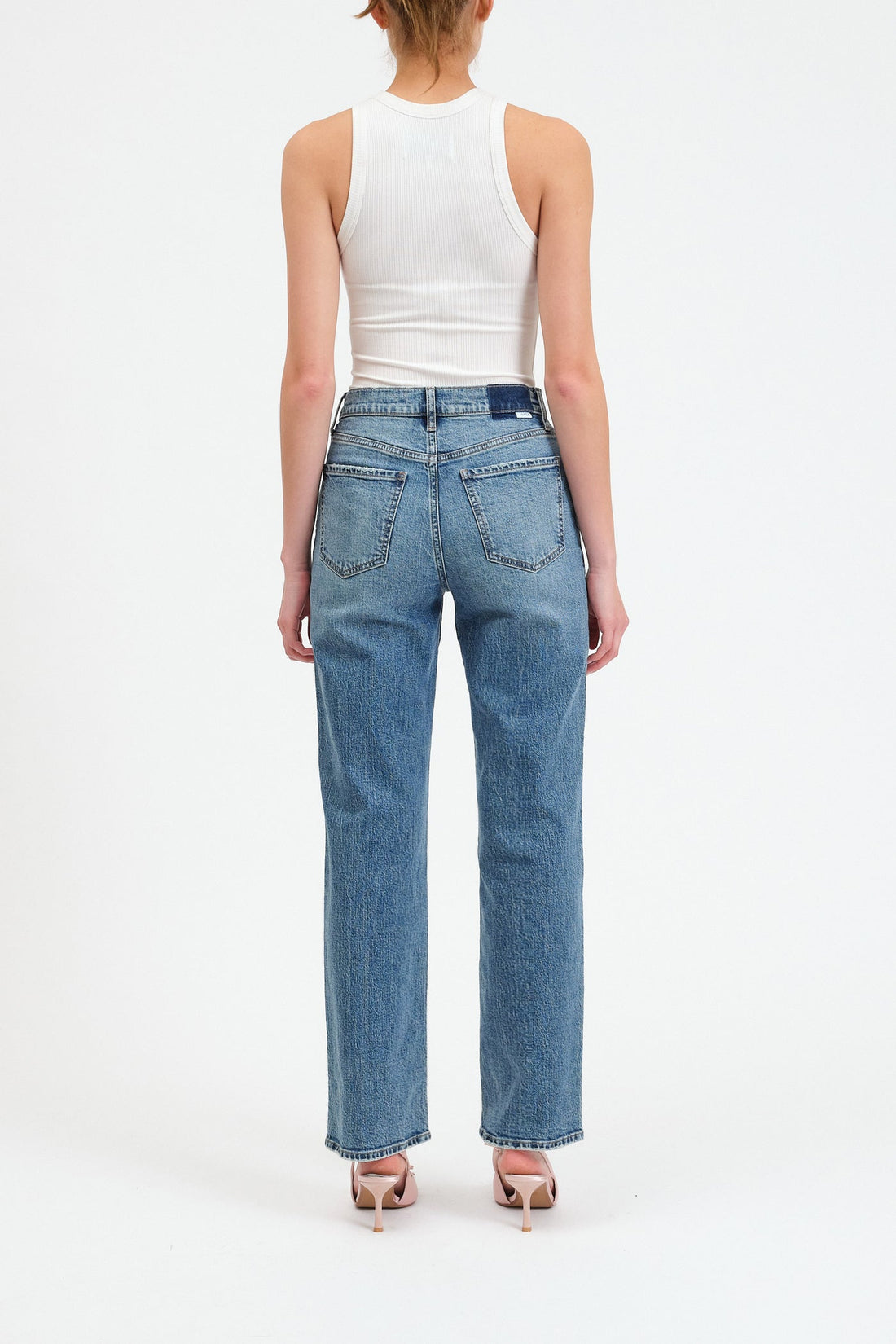 DAZE DENIM SUNDAZE HIGH RISE VINTAGE STRAIGHT - BROOKLYN PANT DAZE DENIM   